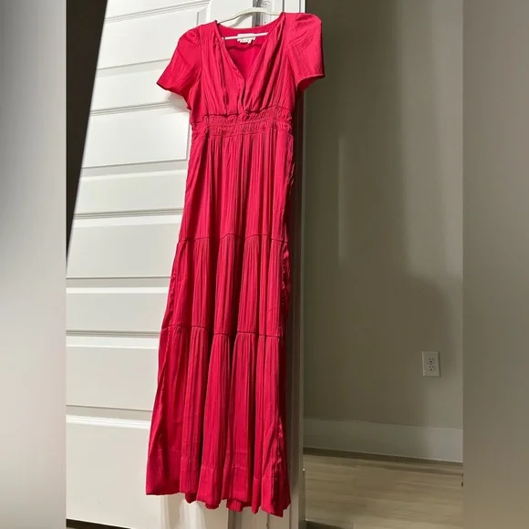 Anthropologie Somerset magenta Dress - Picture 6 of 16